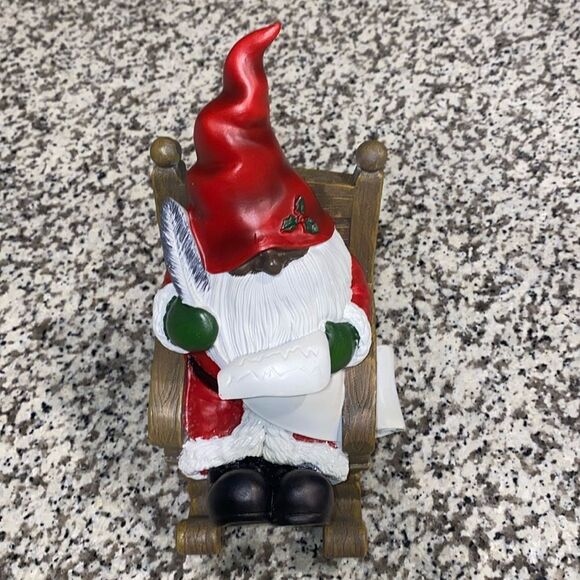 ❤️New Rocking Black Santa Gnome - Picture 1 of 5